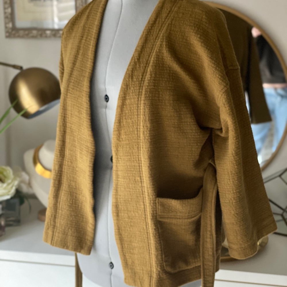 Texture & Thread Wrap Jacket - Picture 6 of 11